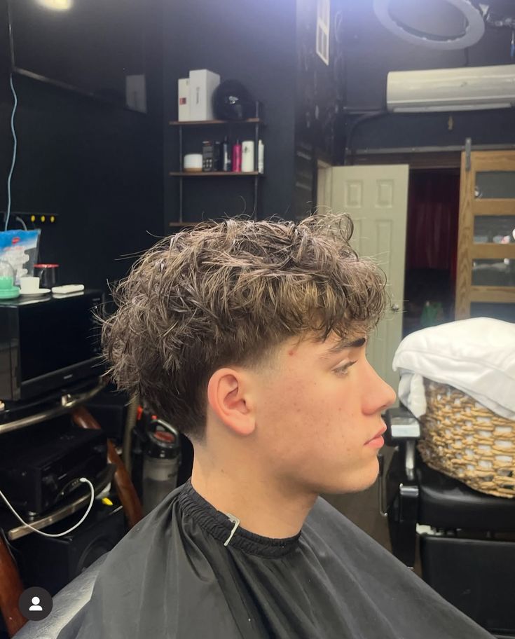 Curly Texture Fade